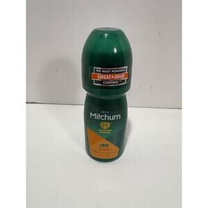 Mitchum Men Sweat Odor Deodorant Sport 48hr Roll On 100ml Advanced Control RARE